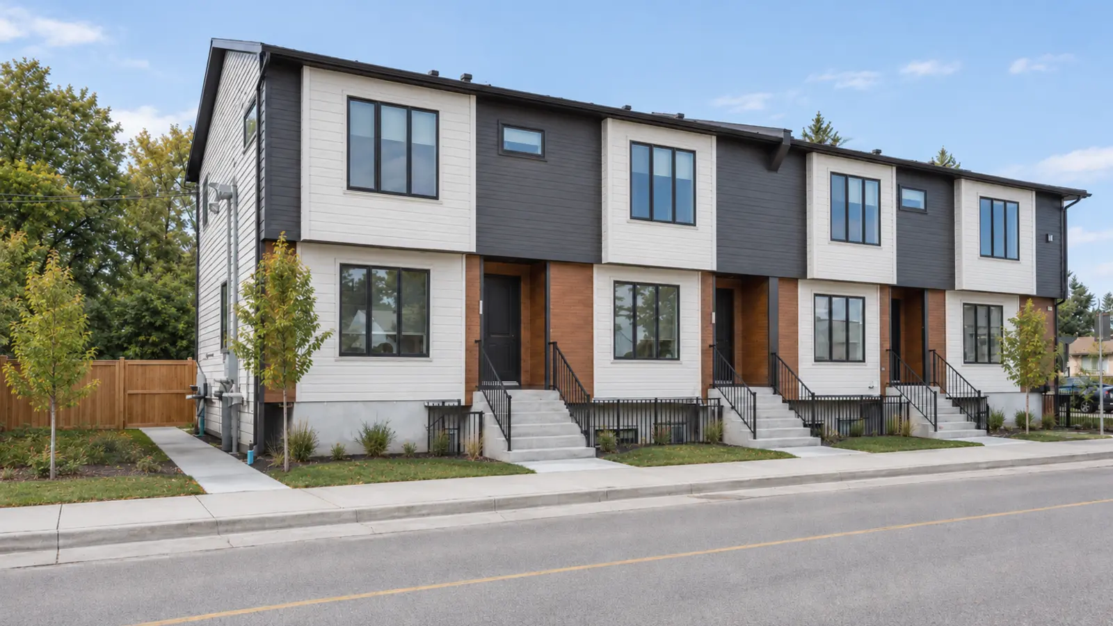 Optima completed multi-family development at 2002 45 St SE