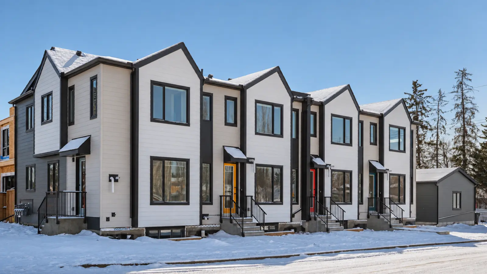 Optima completed multi-family development at 637 51 Ave SW