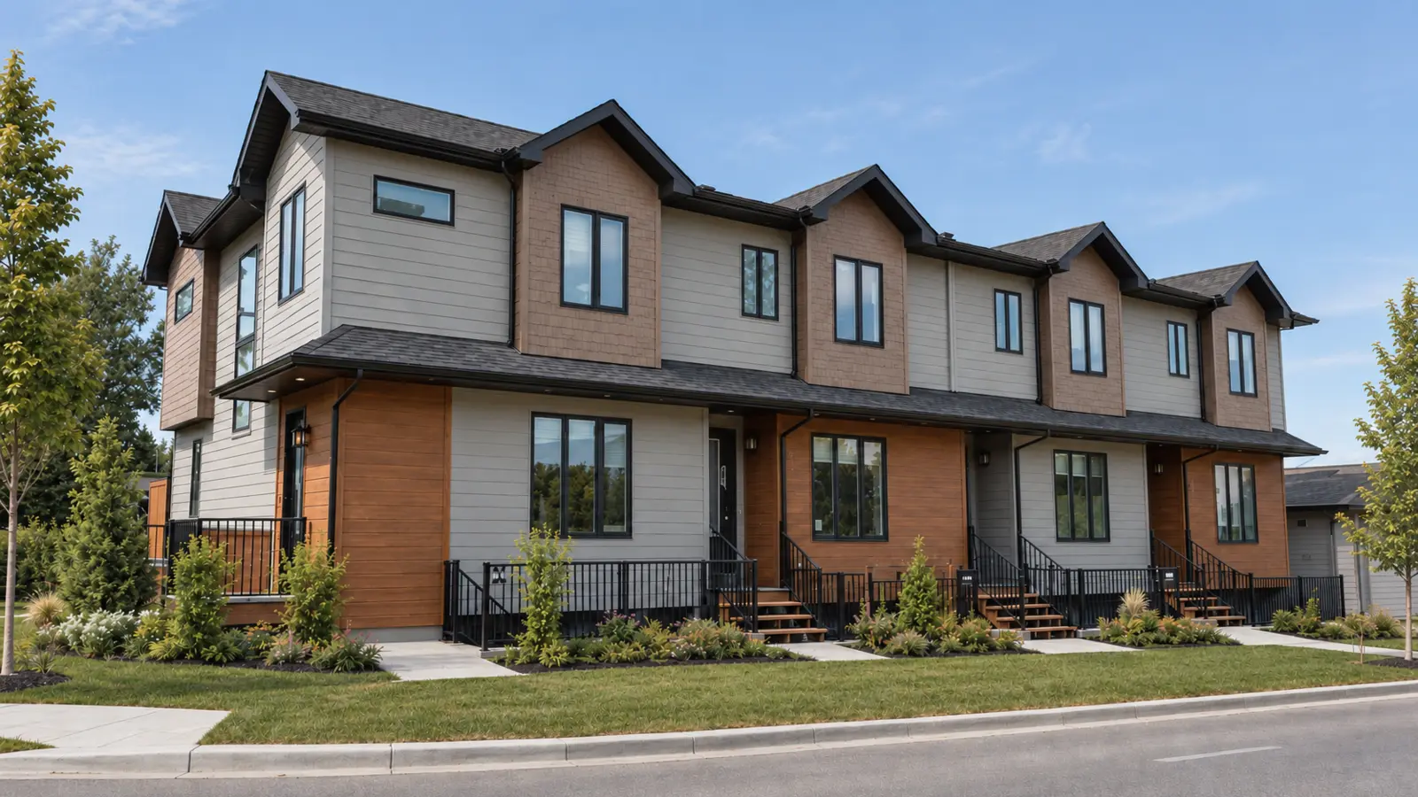 Optima completed multi-family development at 8504 34 Ave NW